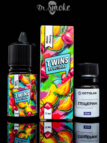 Набор для смешивания Octobar Twins Salt Melon Cherry
