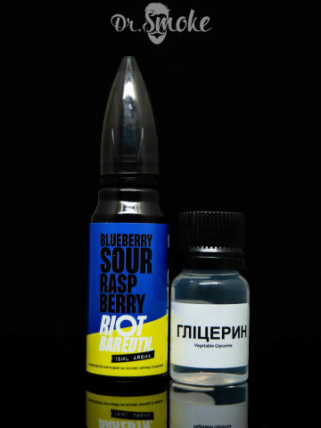Набор для смешивания Riot Bar Edtn Salt Blueberry Sour Raspberry