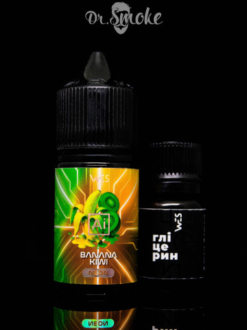 Купить - Набір для змішування WES Ai Neon Salt Banana Kiwi