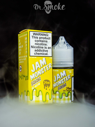 Купить - Жидкость Jam Monster Salt Banana