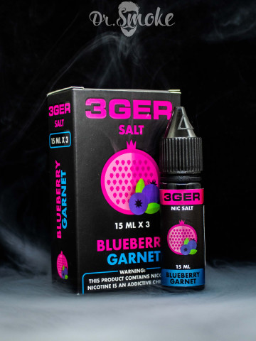 Жидкость 3GER Salt Blueberry Garnet (15ml)