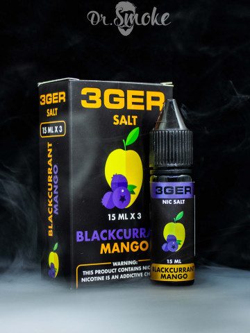 Жидкость 3GER Salt Blackcurrant Mango (15ml)