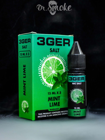 Жидкость 3GER Salt Mint Lime (15ml)