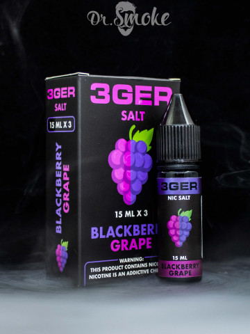 Жидкость 3GER Salt Blackberry Grape (15ml)