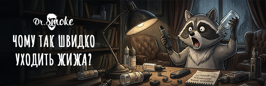 Чому швидко закінчується рідина у вейпі: 5 причин і як заощаджувати жижу